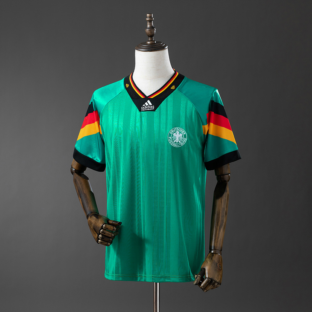 1992 Retro Soccer Jersey Germany Away