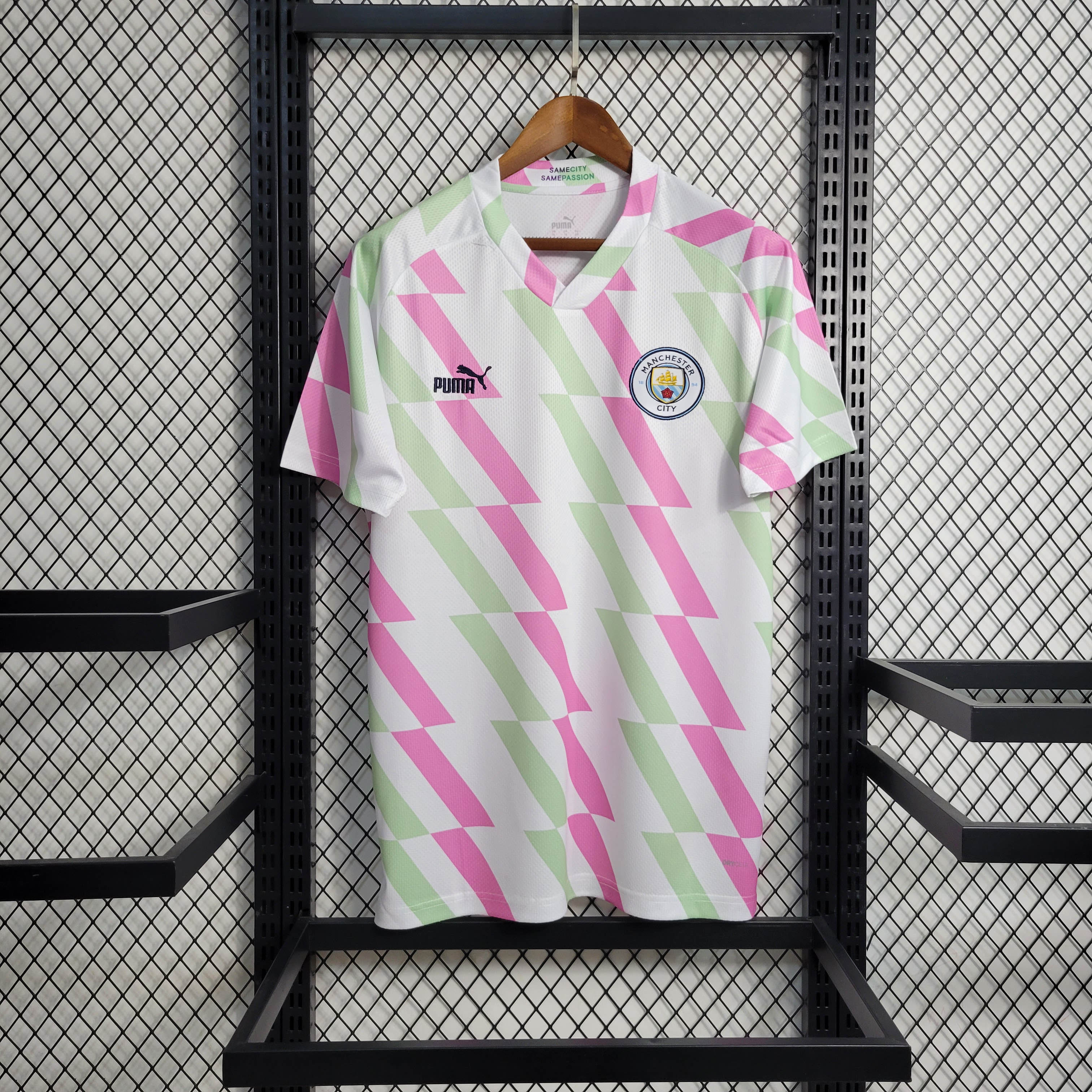 2023/2024 Tenue d'Entraînement Manchester City Blanche Maillot Qualité Thaï