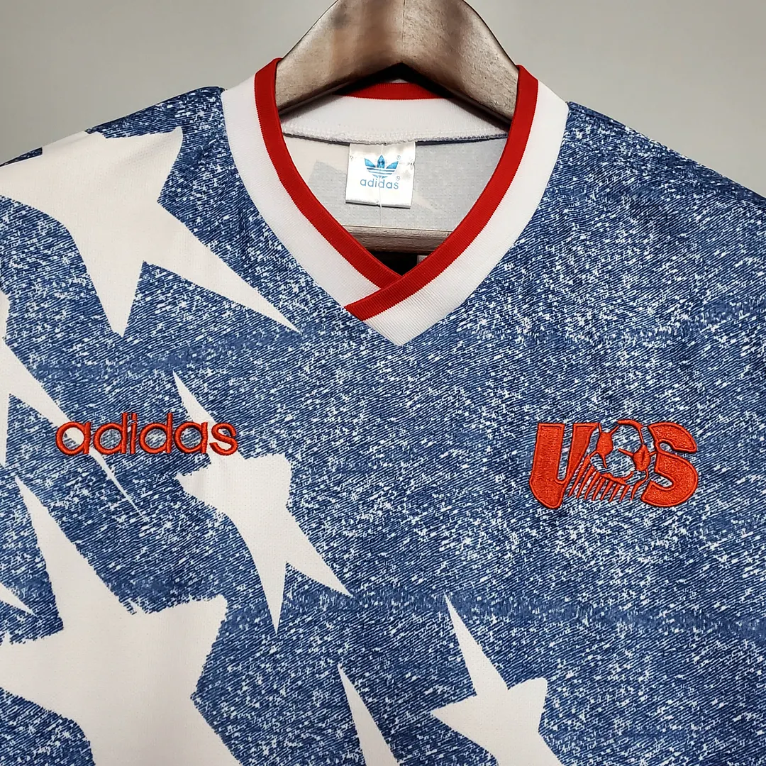 1994 Retro USA Away Soccer Jersey — view 2
