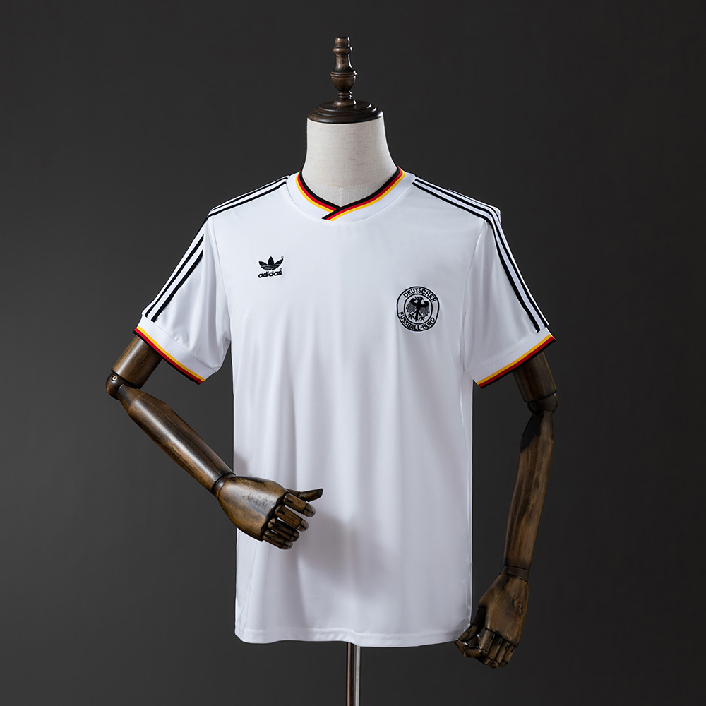 1986 Retro Soccer Jersey Germany Home