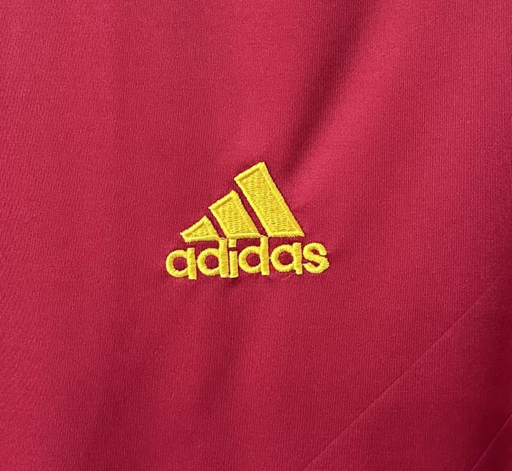 2012 Retro Spain Home Soccer Shirt — view 6