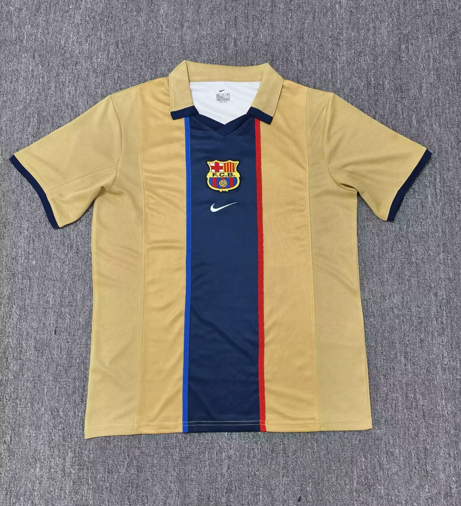 2025/2026 Barcelona x Travis Scott Collaboration Joint Rétro Maillot Jaune Qualité Thaï