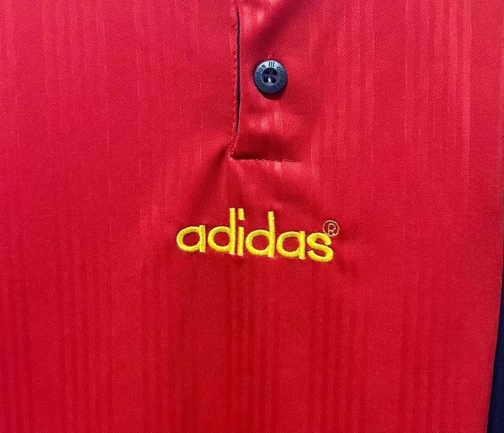 1996 Retro Spain Home Soccer Shirt — view 6