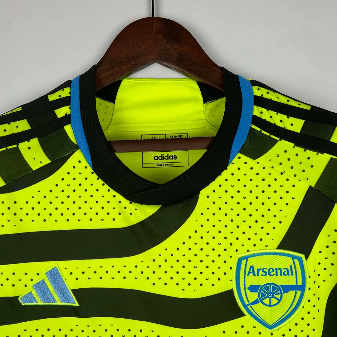 2023/2024 Arsenal Away Soccer Jersey — view 3