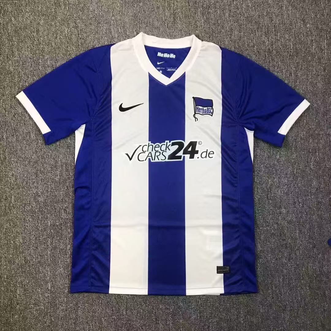 2024-2025 Hertha BSC Home Football Jersey AAA fan-grade