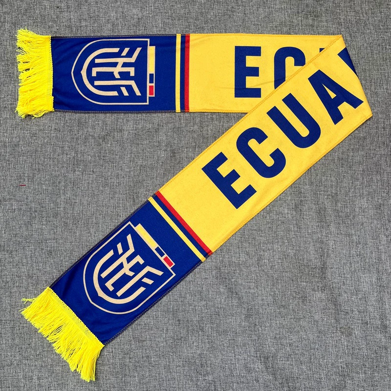 Cachecol Torcedor Equador Copa 2026
