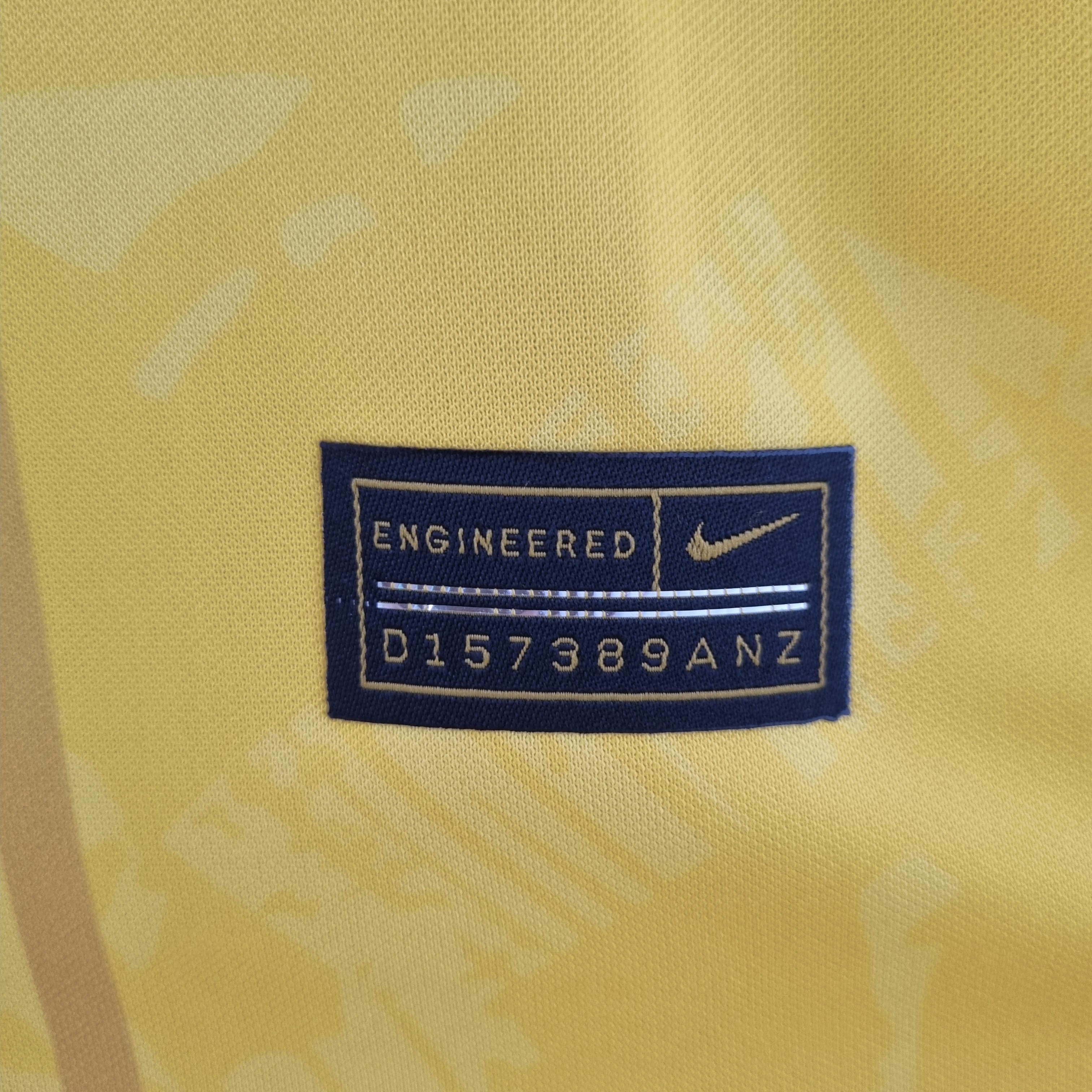 2022 Brazil Classic Soccer Jersey Yellow — view 10