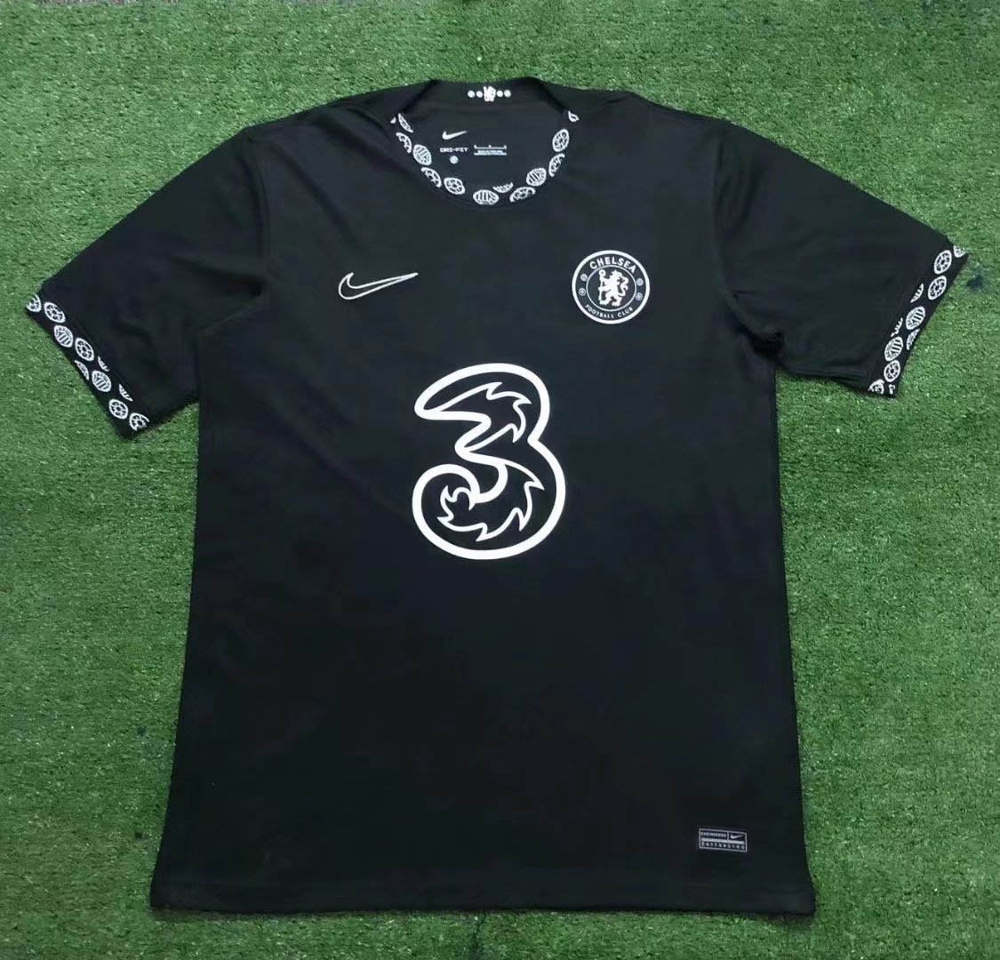 2022/2023 Chelsea Training Suit Black — main view