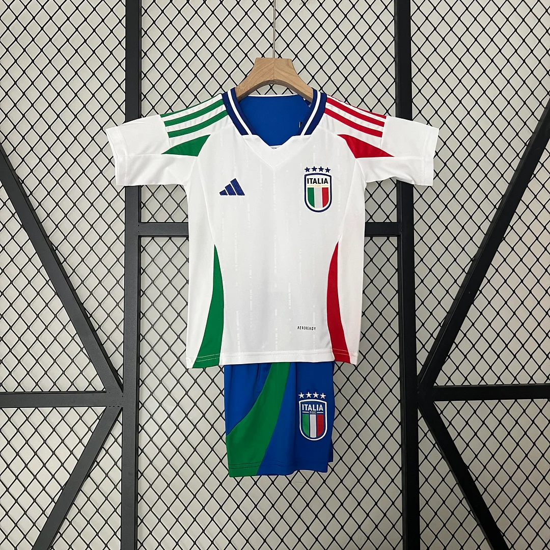2024-2025 Italy Away Soccer Shirt Kids Size — main view