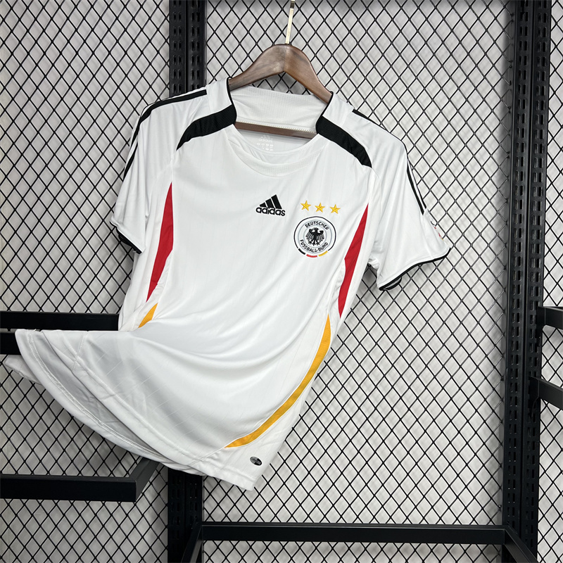 2006 Retro Germany Home Soccer Jersey AAA fan-grade — view 3