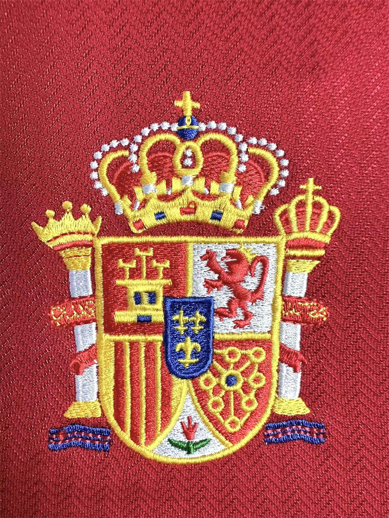1998 Retro Spanien Heim Fußballtrikot Thai-Qualität — view 4