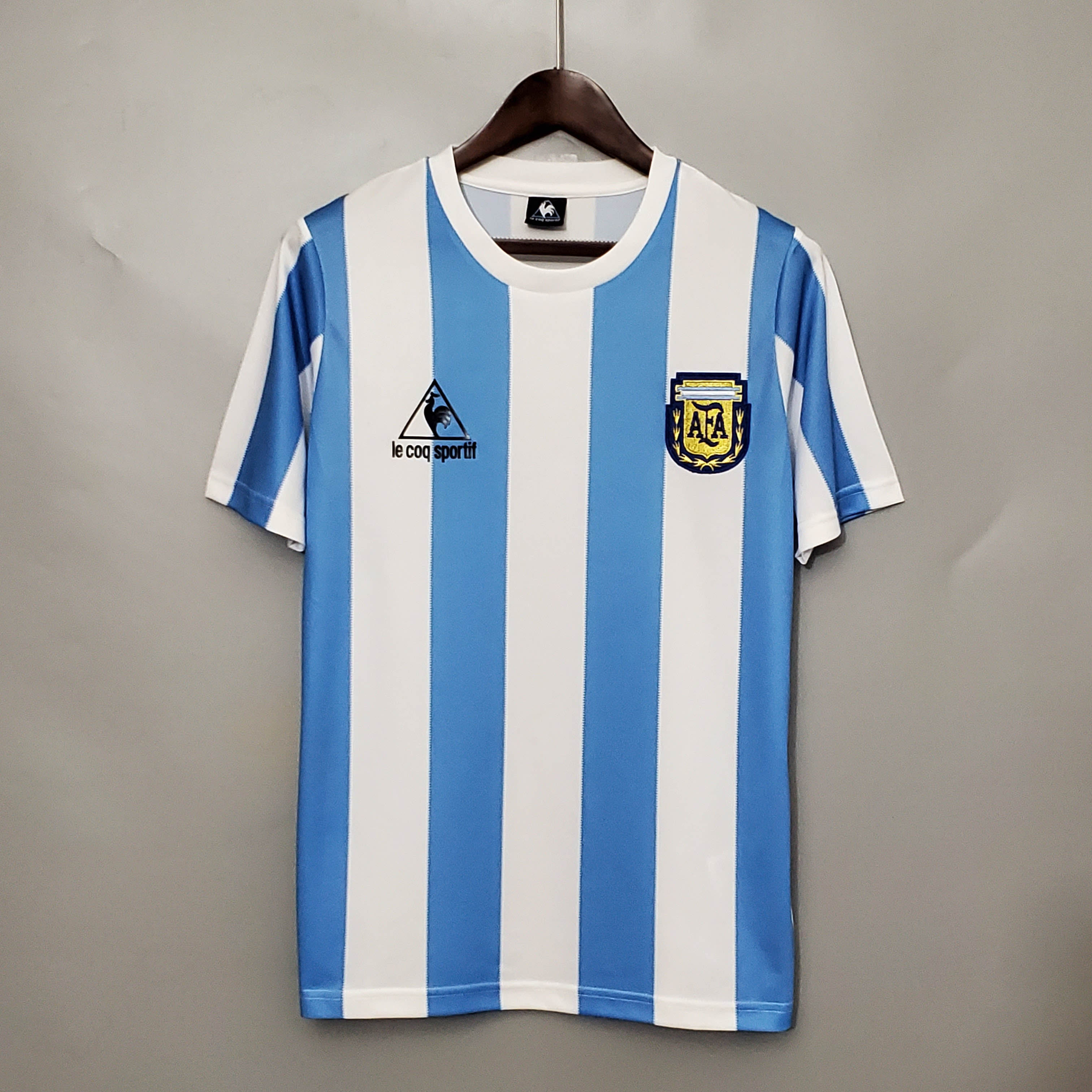 1986 Retro Argentina National Team Home Jersey — main view