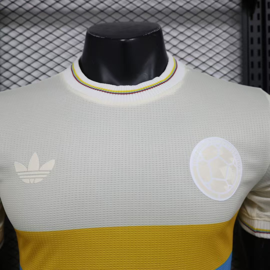 2024-2025 Player Version Colombia 100th Anniversary Jersey AAA fan-grade — view 3