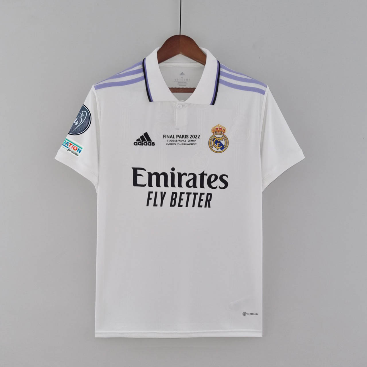 2022/2023 Real Madrid Home 14 Champions Edition Football Shirt — main view
