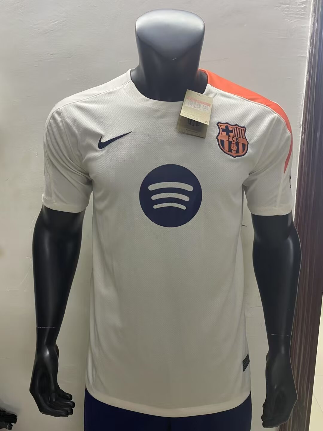 2025/2026 Versión Jugador Barcelona Camiseta de Fútbol Prepartido Entrenamiento Calidad Tailandesa