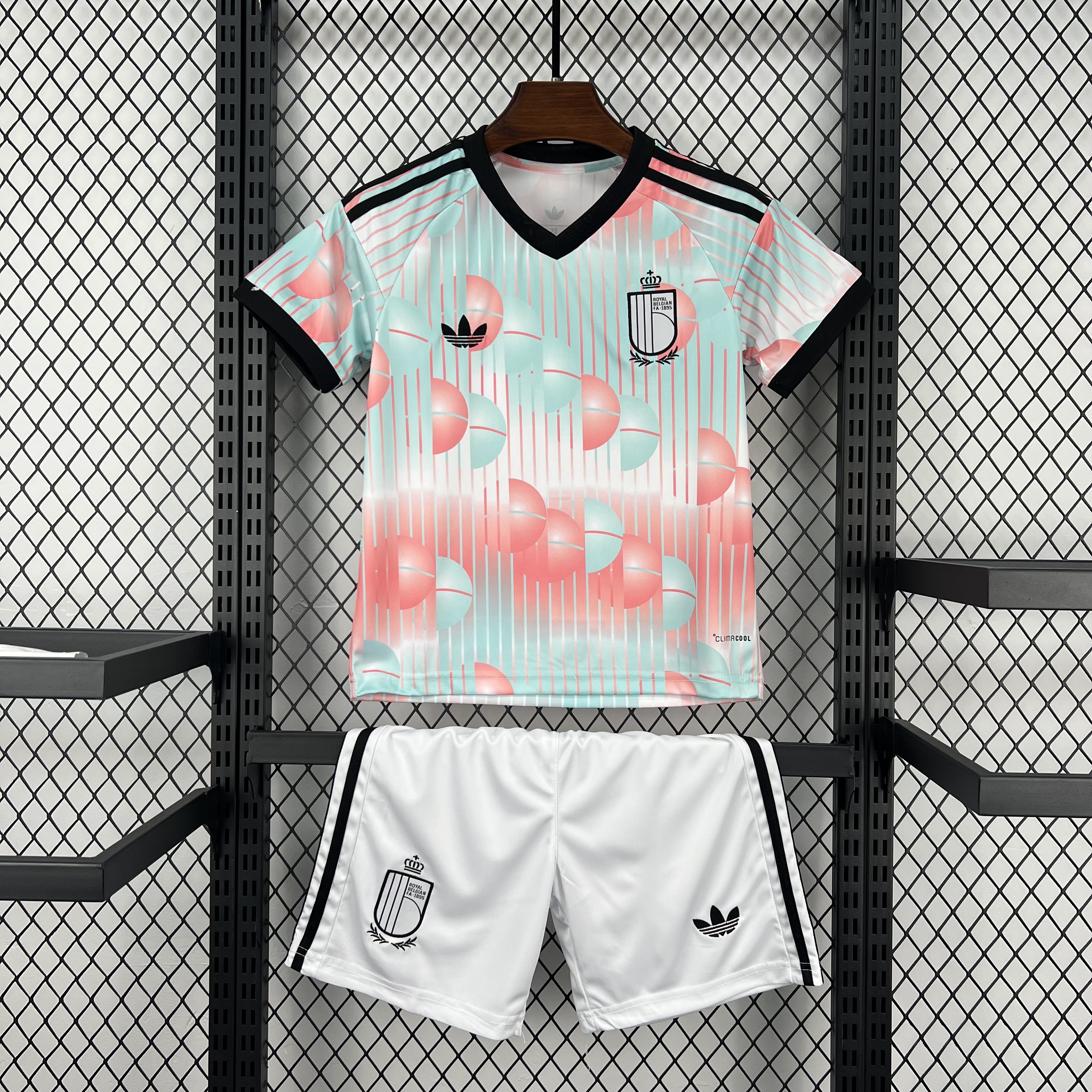 2026 Belgium National Team Away Football Shirt AAA fan-grade Kids Size