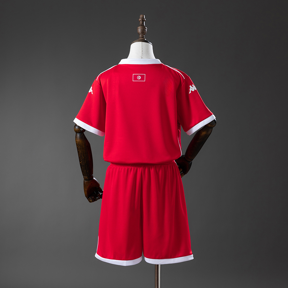 Camisa Infantil Principal da Tunísia 2026 — view 2
