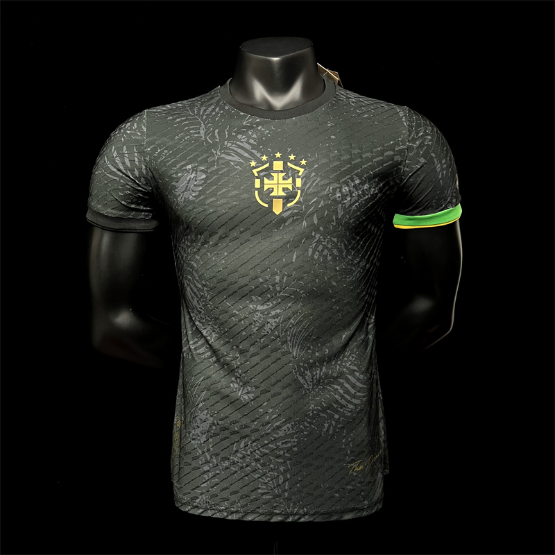 2023/2024 Player Version Brazil Special Edition Black Football Shirt AAA fan-grade