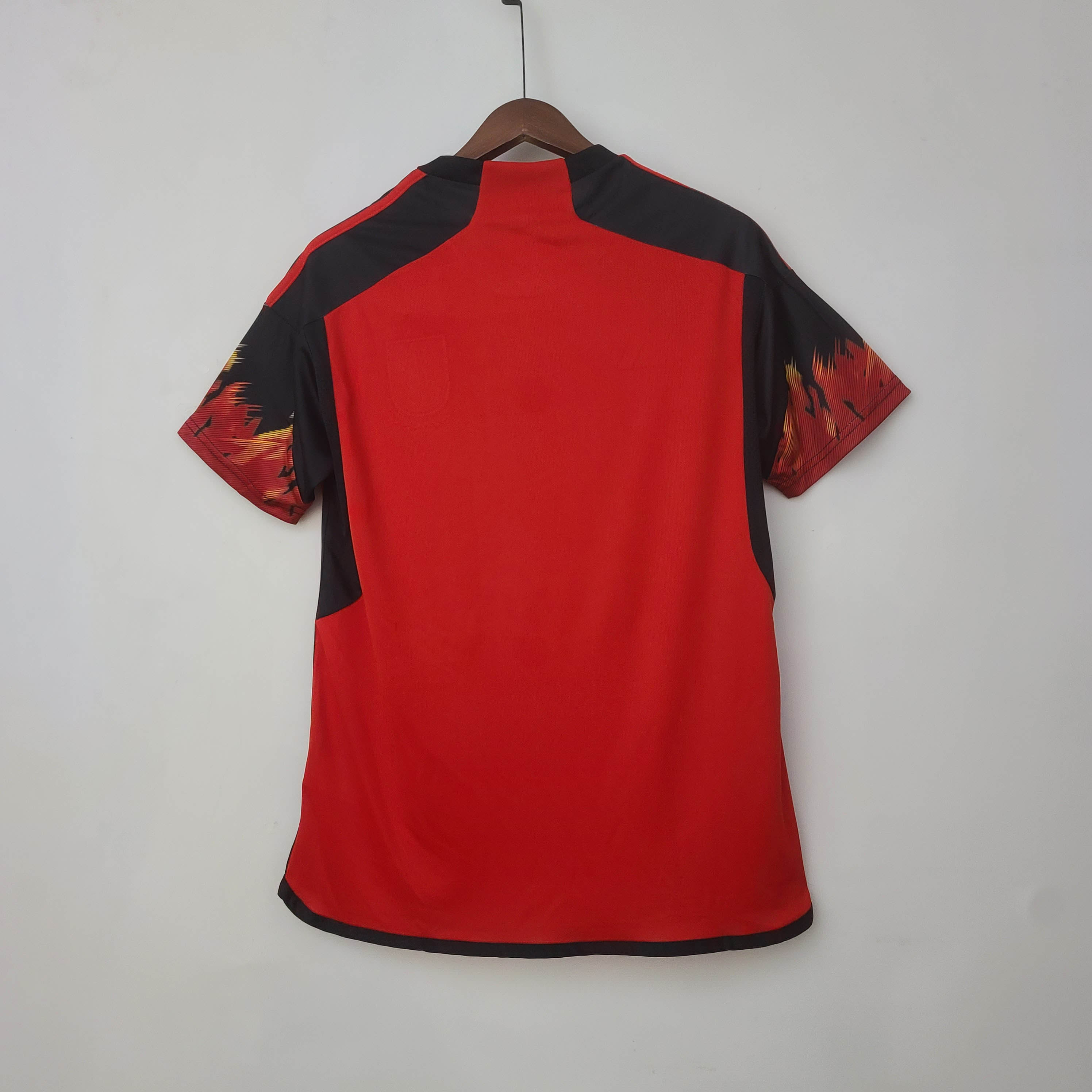 2022 FIFA World Cup Belgium Home Soccer Shirt — view 2