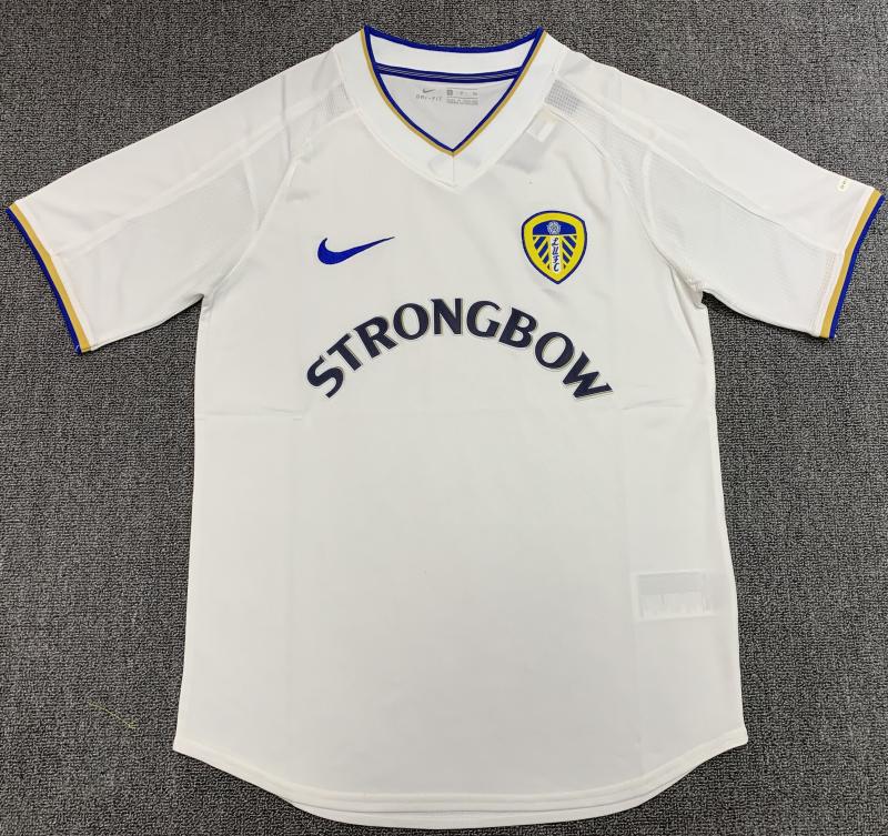 2000/2001 Retro Leeds United Home Soccer Jersey AAA fan-grade — main view