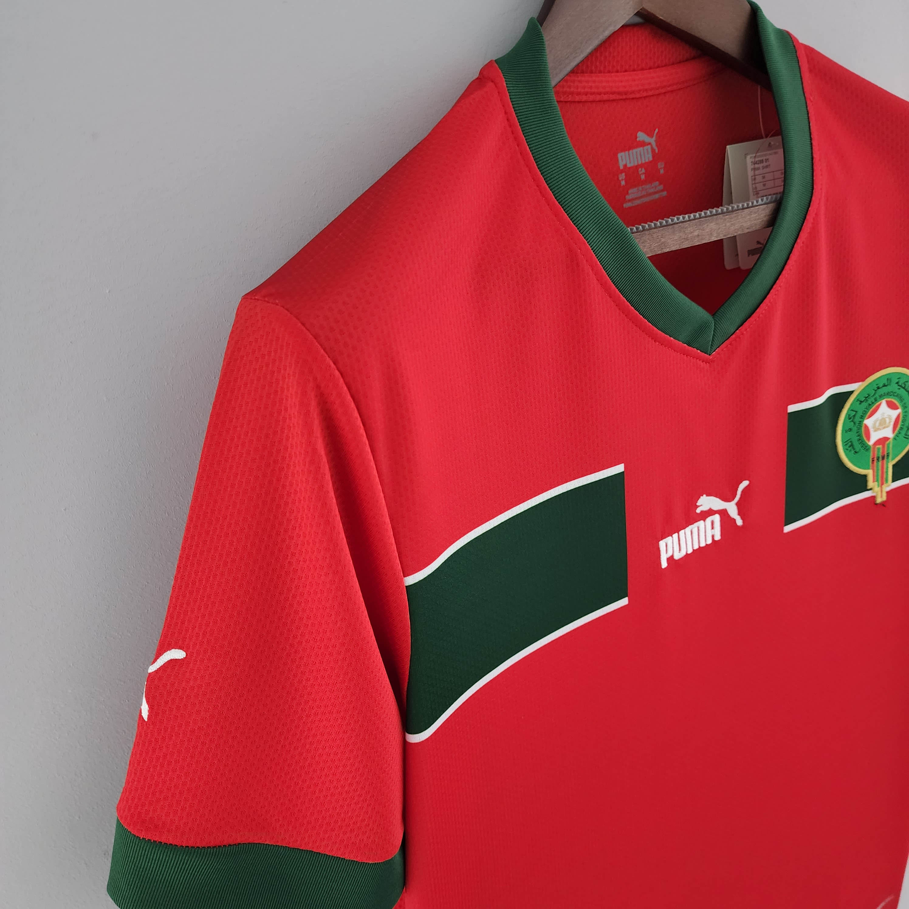 Camiseta local de la Selección de Marruecos para la Copa Mundial de la FIFA 2022 — view 6