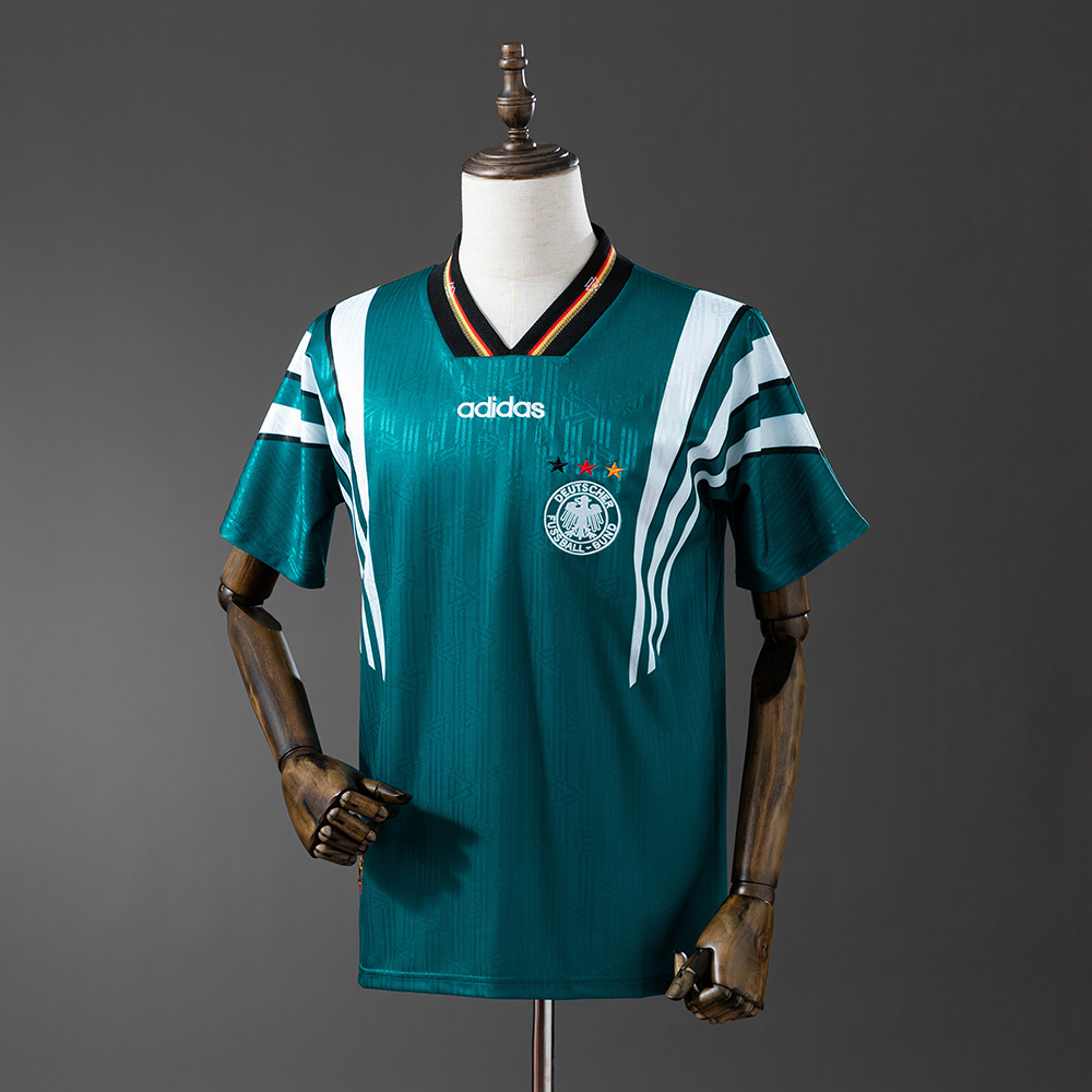 1996 Retro Germany Away Soccer Jersey Football Shirt AAA fan-grade