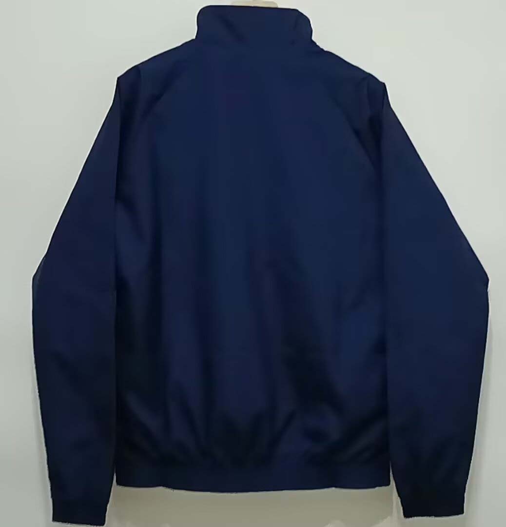 2024 France Windbreaker Marineblau Fußballtrikot AAA Fan-Qualität — view 2