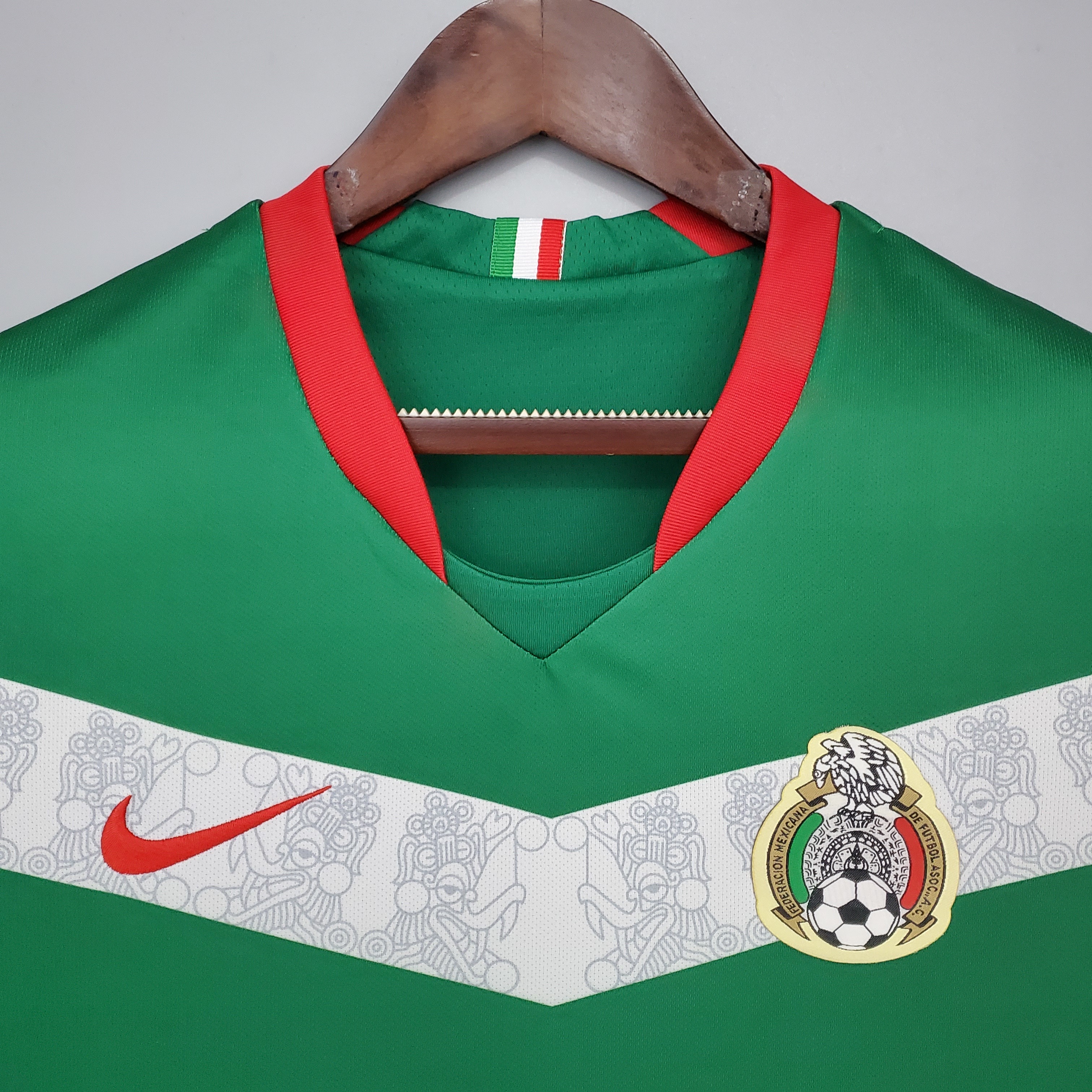 2006 Retro Mexiko Nationalmannschaft Heimtrikot AAA Fan-Qualität — view 8