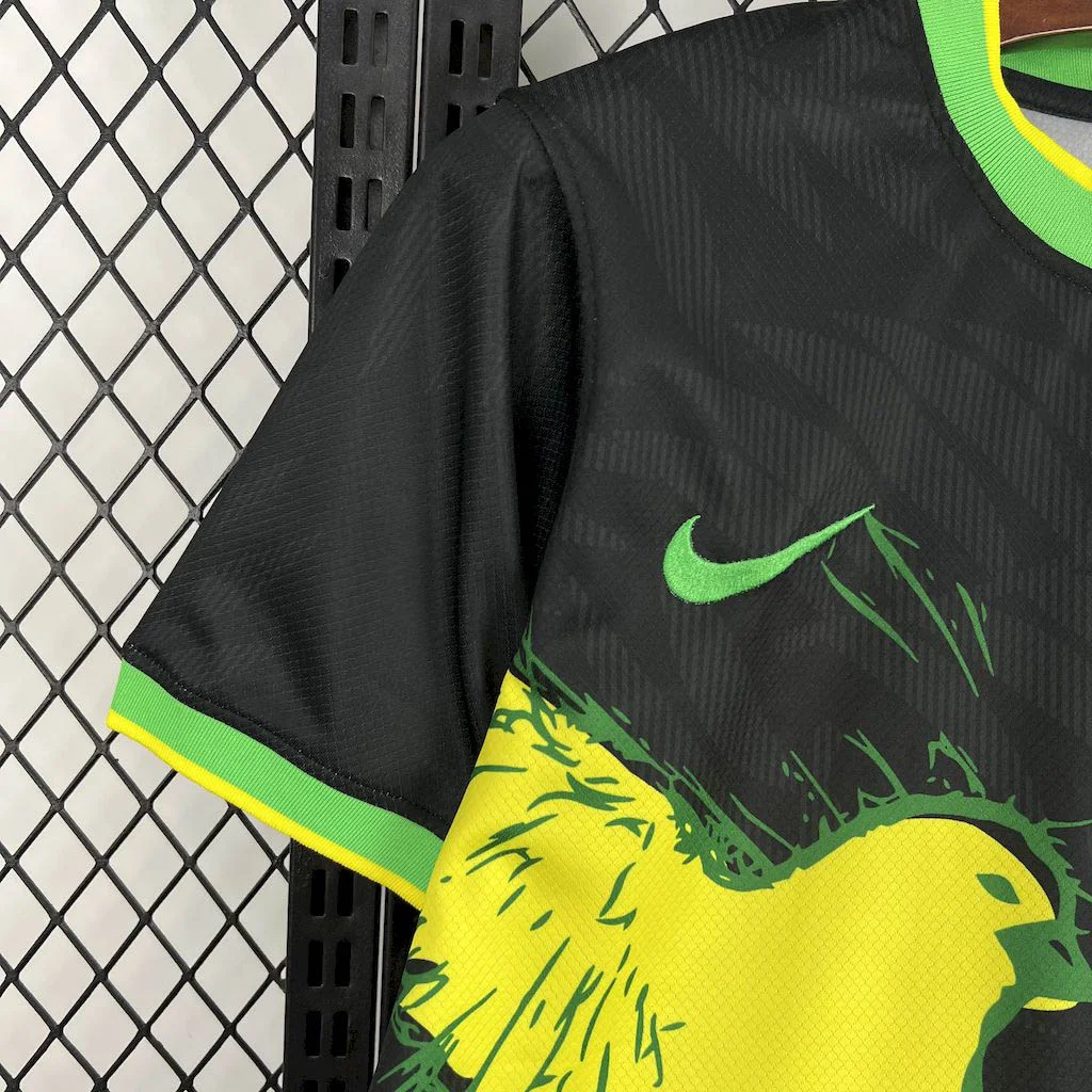 2025 Brazil Special Edition black Football Shirt view 4