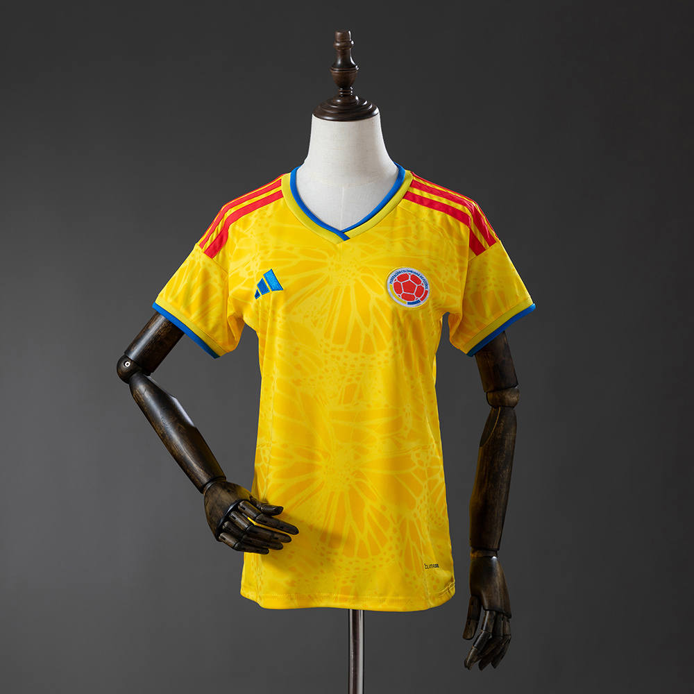 Camisa Feminina Casa 2026 Colômbia - Fã AAA
