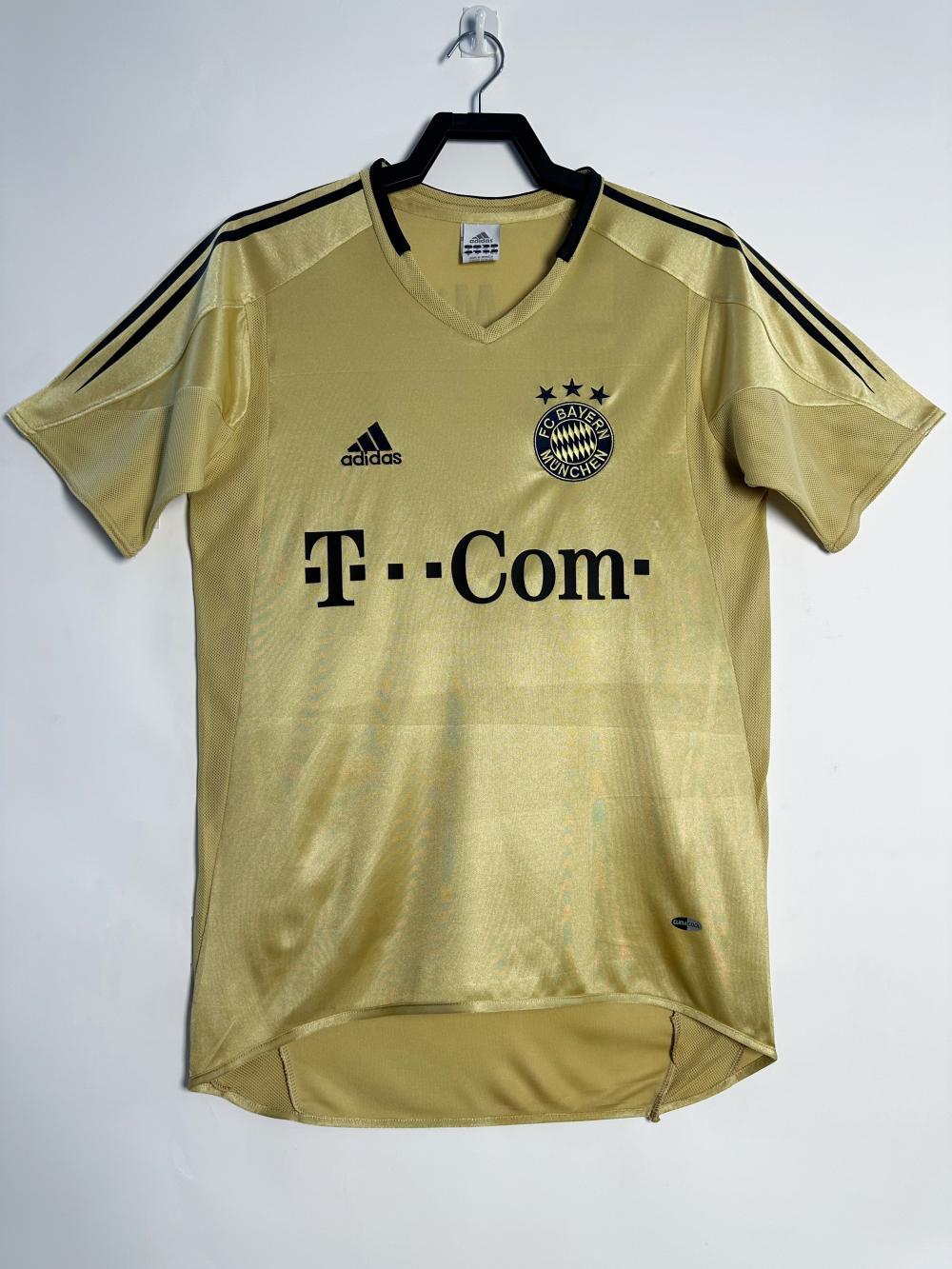 Camiseta de Fútbol Retro Visitante Bayern Munich 2003/2004 Calidad Tailandesa