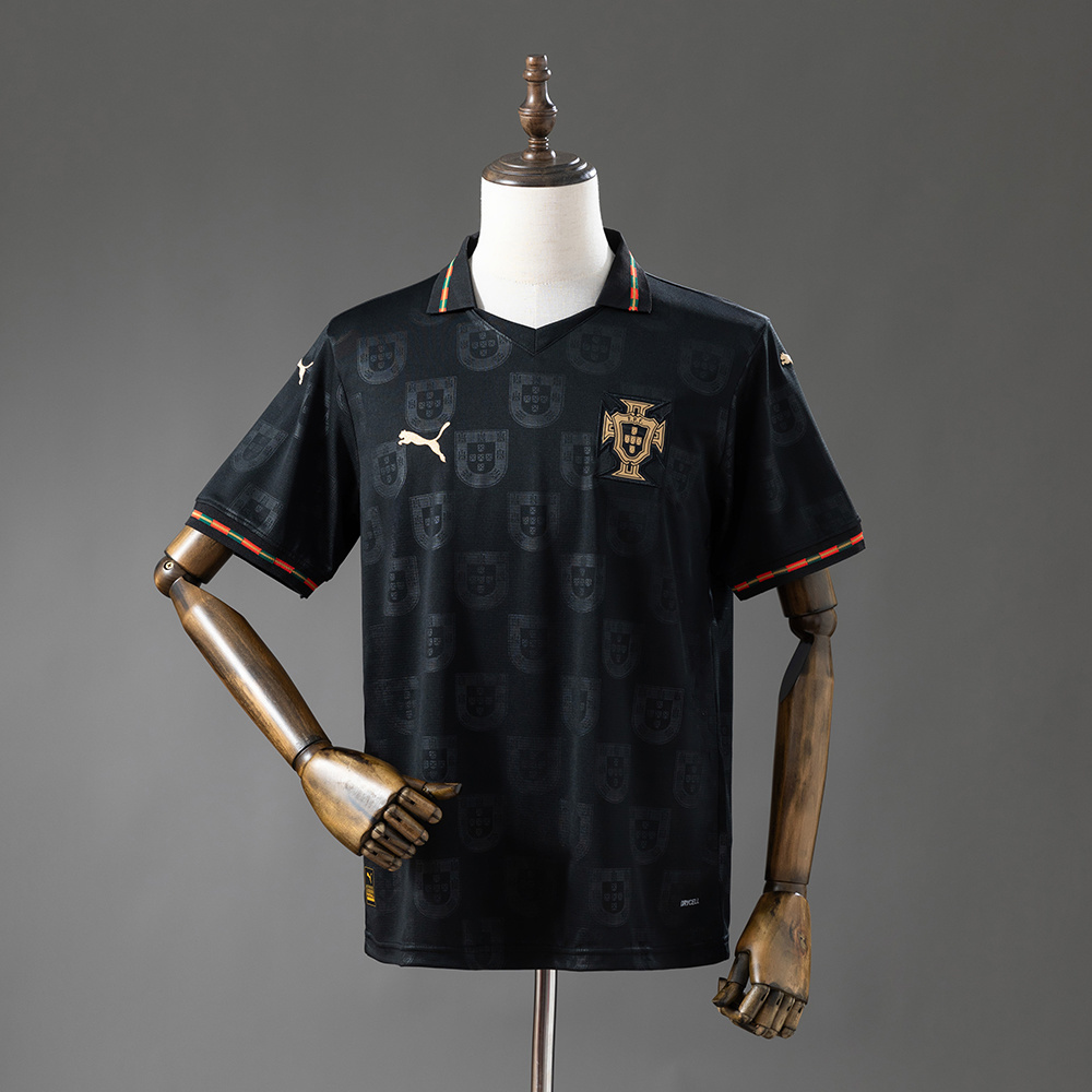 Maillot Portugal Black Panther 2026 AAA qualité fan — view 3