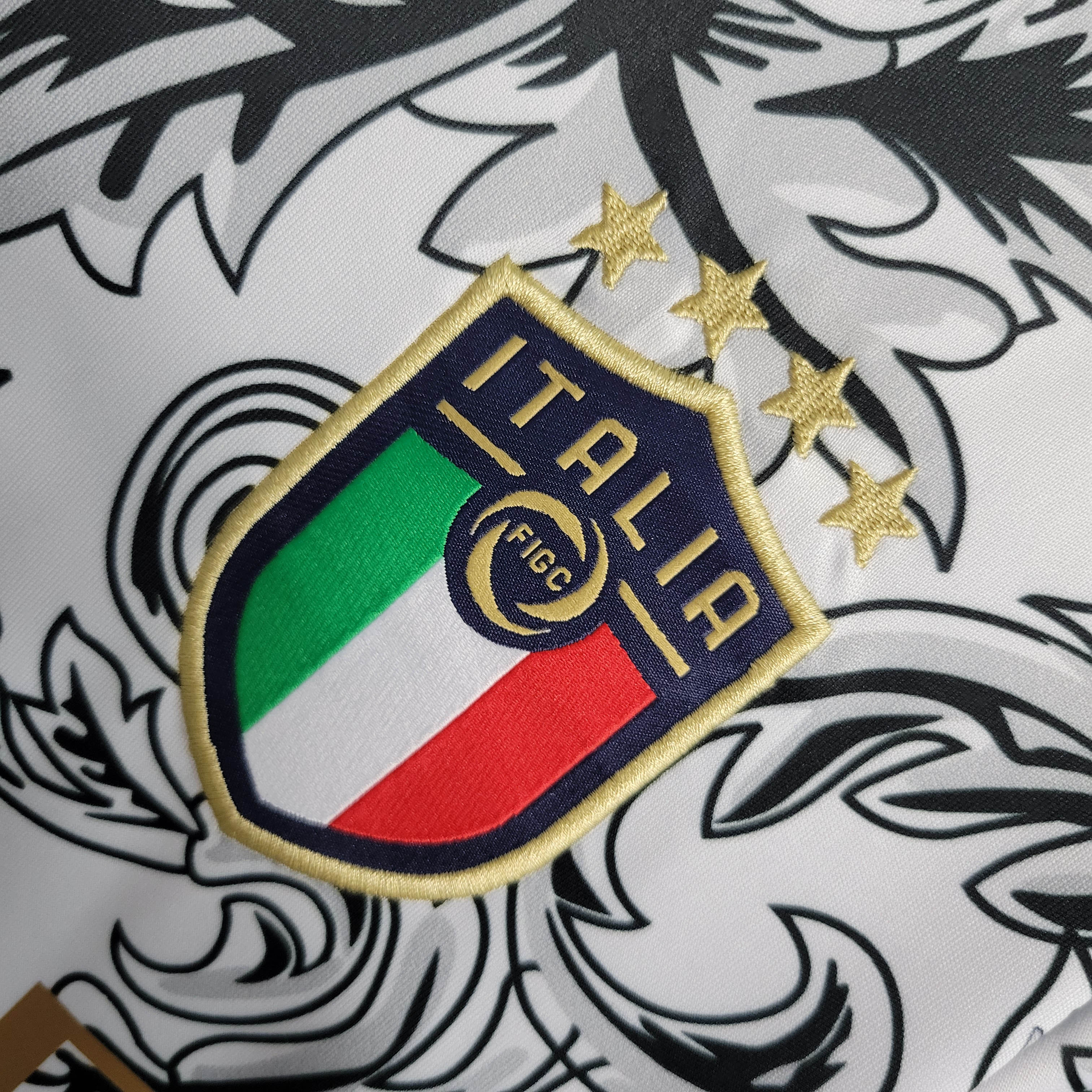 2023 Italy Special Edition White Soccer Shirt — view 6