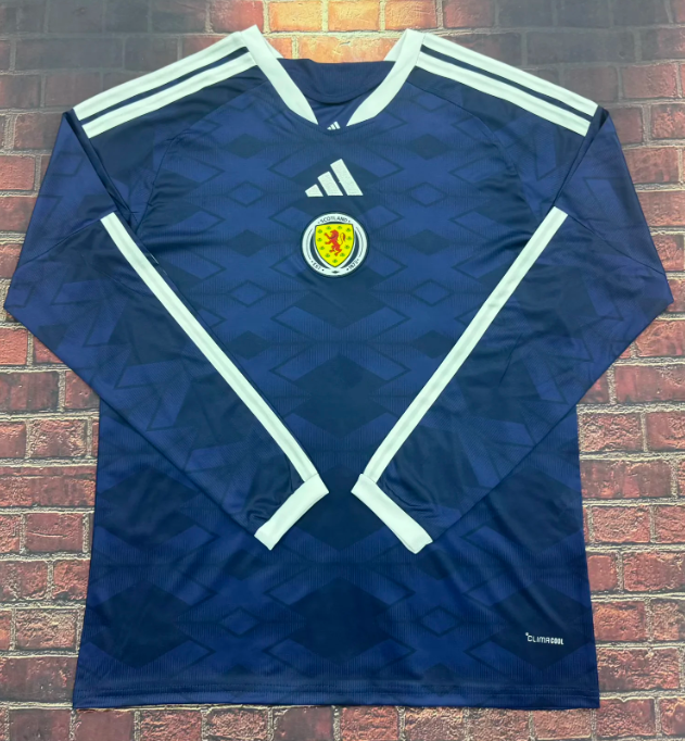 2026 Long Sleeve Scotland National Team Home Football Jersey AAA fan-grade