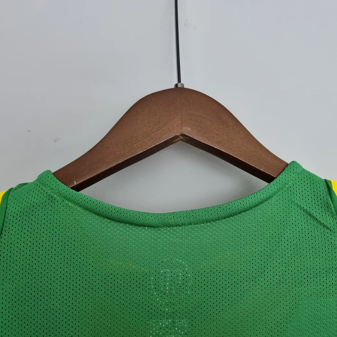 2004 Rétro Brésil Maillot Domicile — view 5
