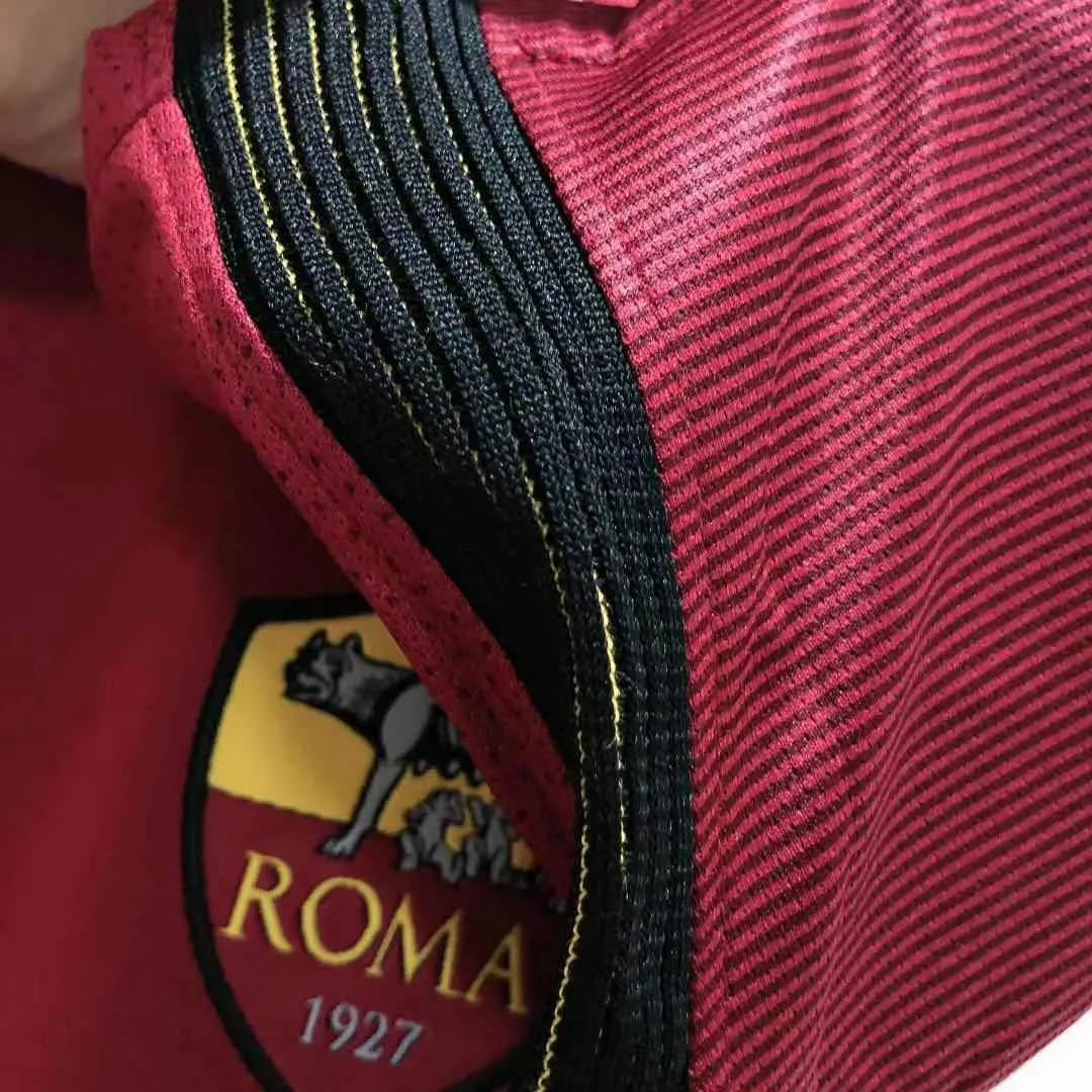 2017/2018 Retro Roma Home Soccer Jersey AAA fan-grade — view 7