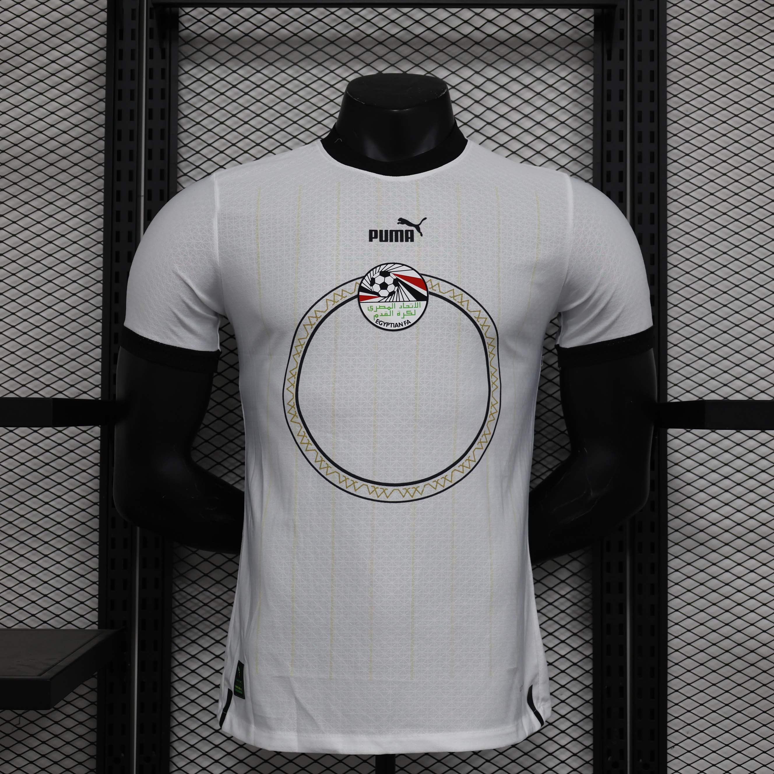 Camisa de Futebol 2022/2023 Egito Away Versão Jogador AAA qualidade fã
