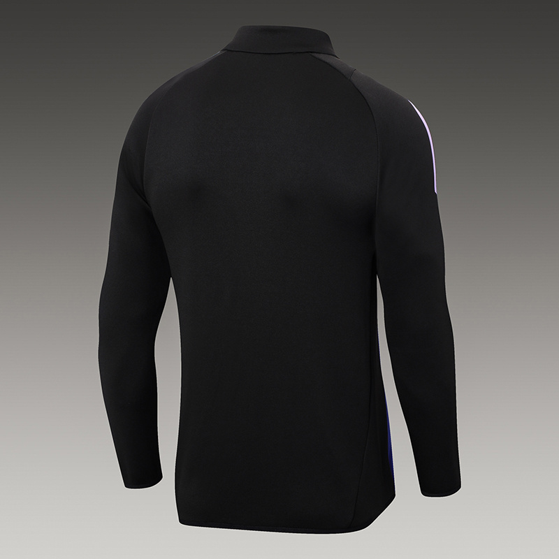 2024/2025 Germany Half-Pull Training Suit Black Jersey Set — view 4