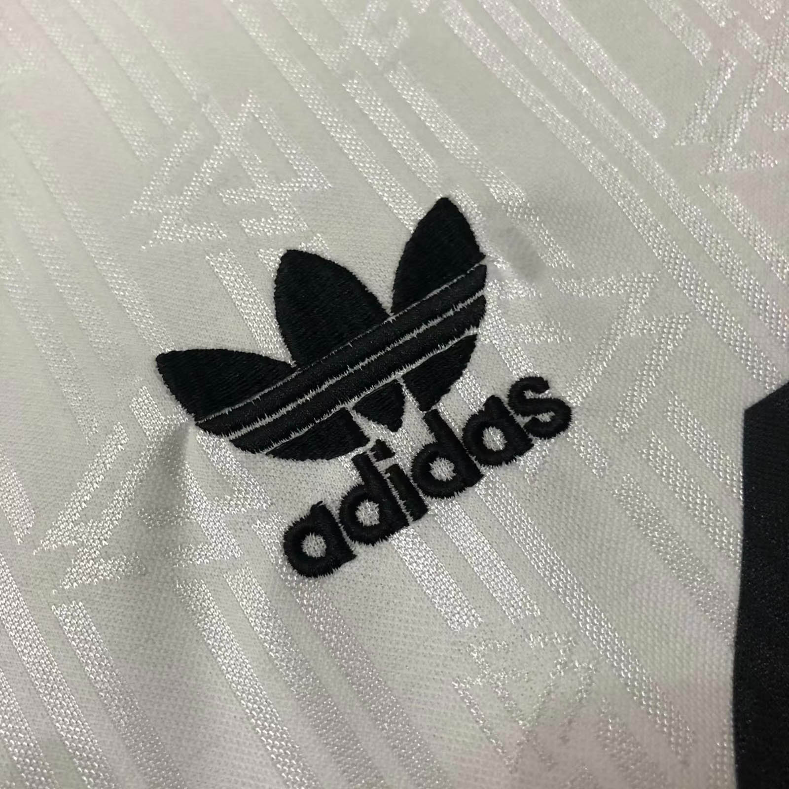 1990 Retro Soccer Jersey Germany Home — view 3