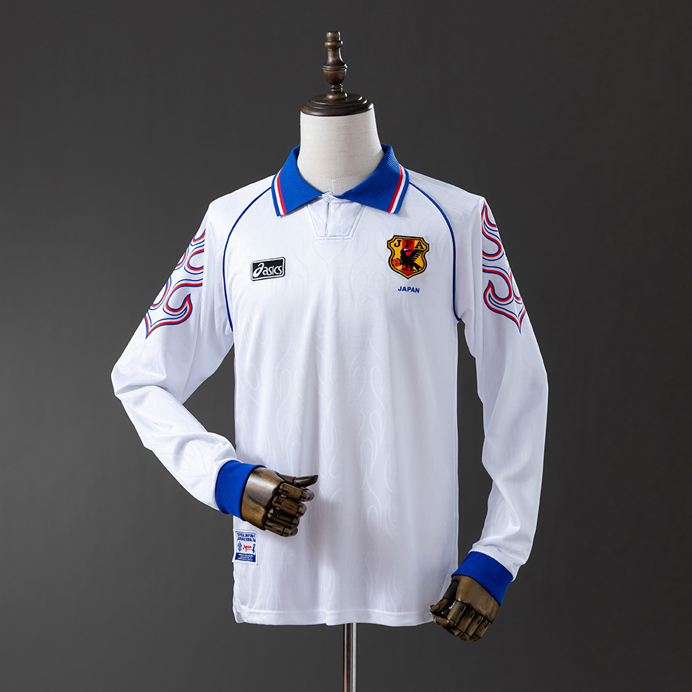 1998 Retro Japan Away Long Sleeve Jersey AAA fan-grade
