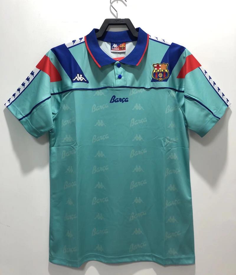 1992/1995 Maillot de Football Extérieur Rétro Barcelona Qualité Thaï