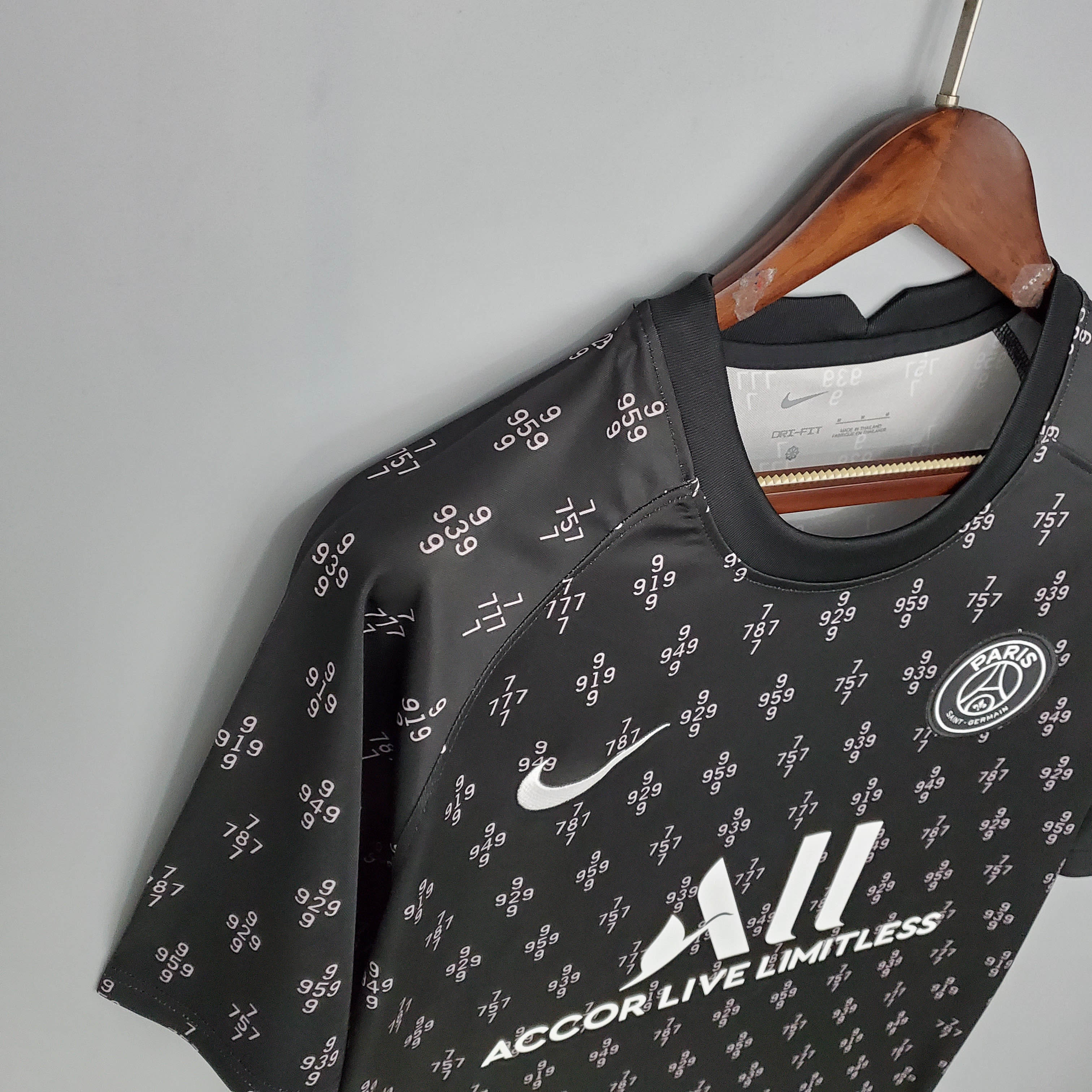 2021/2022 Psg Paris Saint-Germain Training Wear Black — view 6