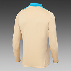 2024-2025 Argentina Half-Pull Training Suit Khaki Jersey Set — view 4