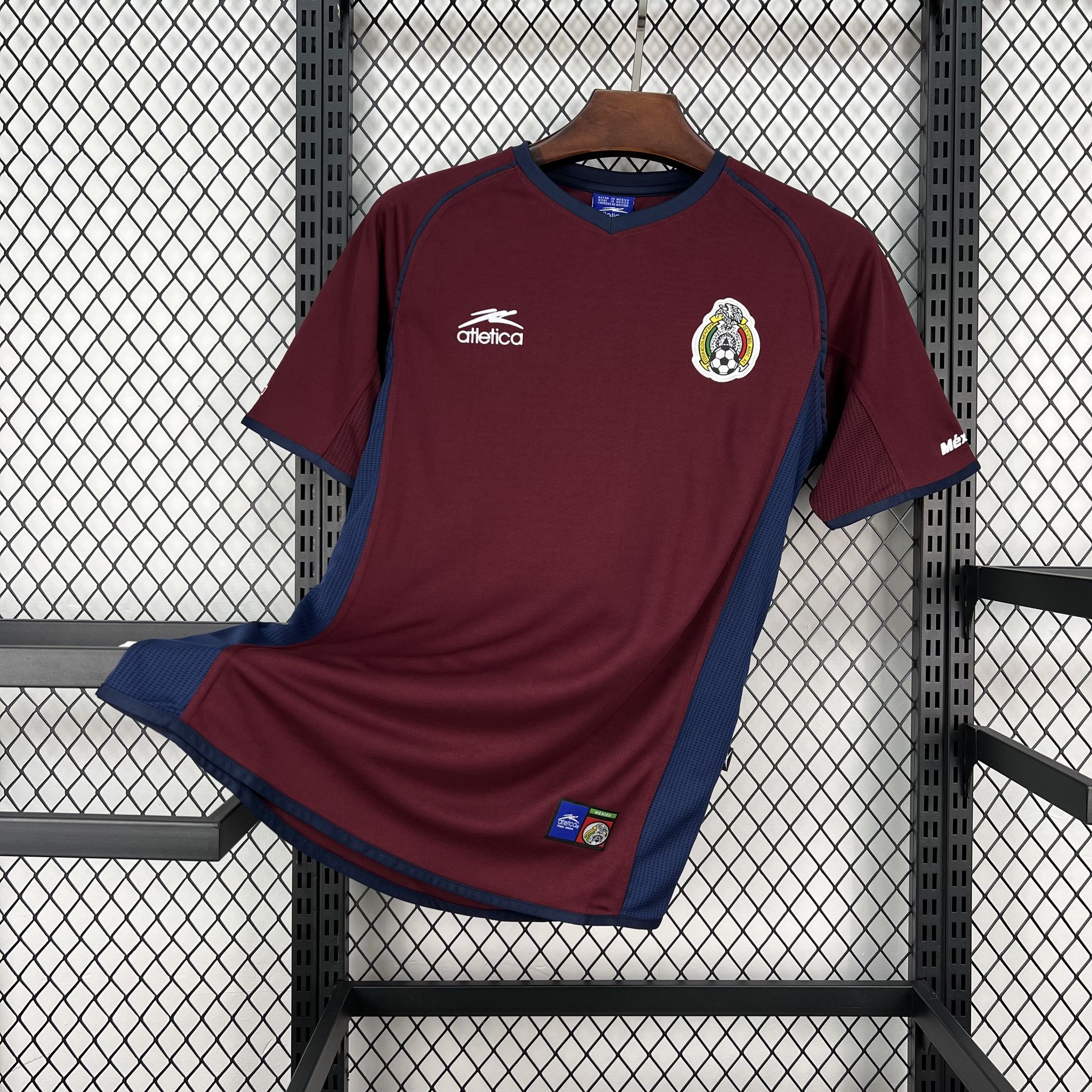 Maillot rétro 2002 Mexique National Troisième Extérieur AAA qualité fan
