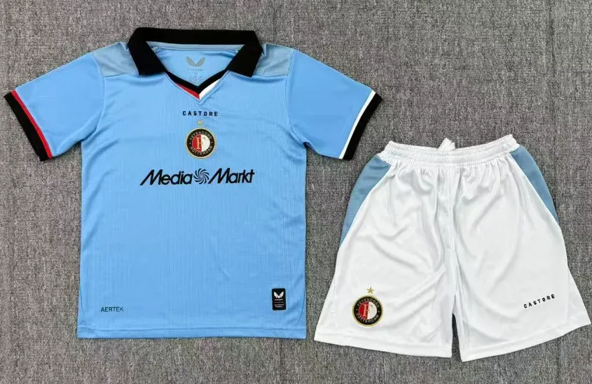 2026/2027 Feyenoord Rotterdam Auswärts-Fußballtrikot 1:1 Thai-Qualität Kindergröße