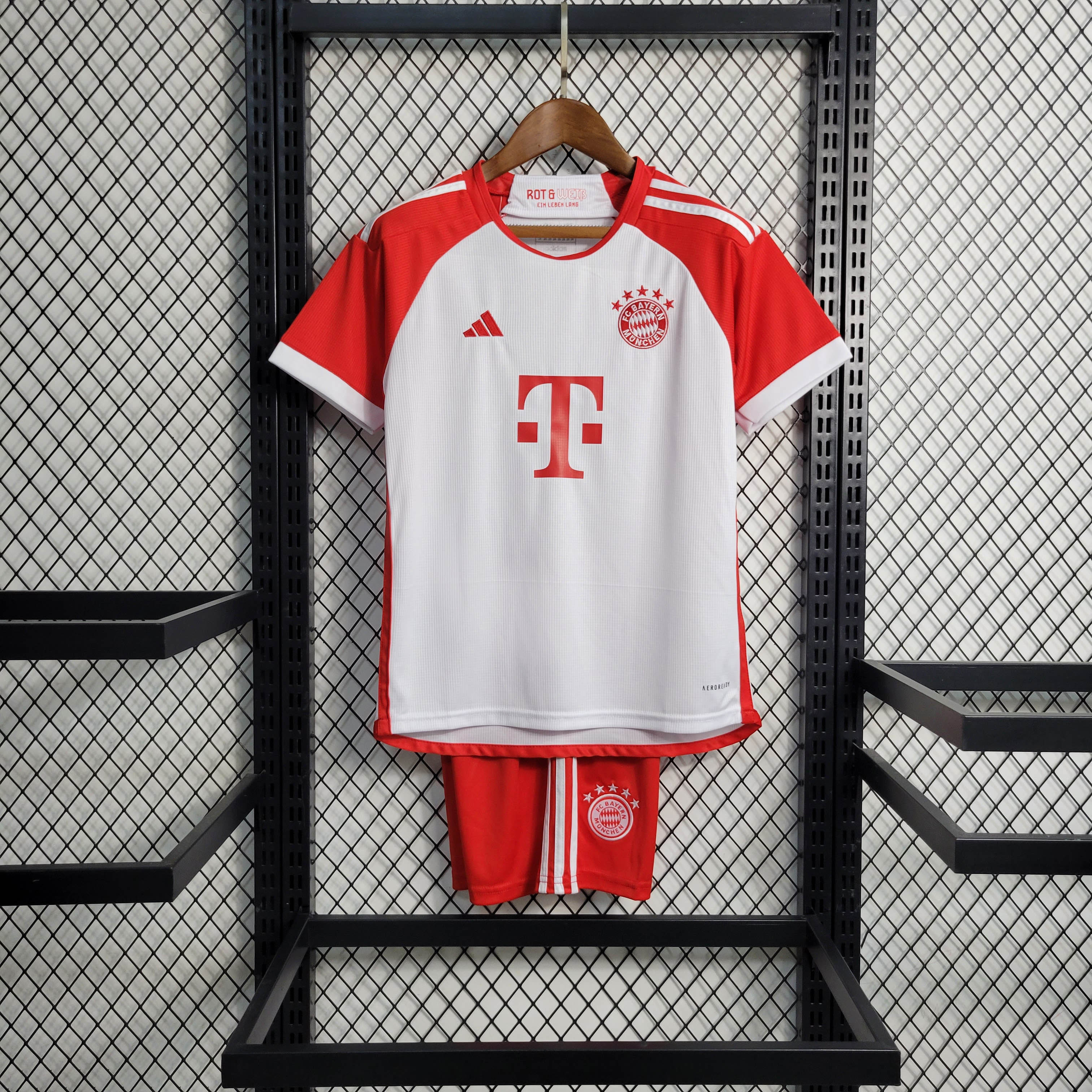 2023/2024 Bayern München Heim Fußballtrikot Thai-Qualität Kindergröße