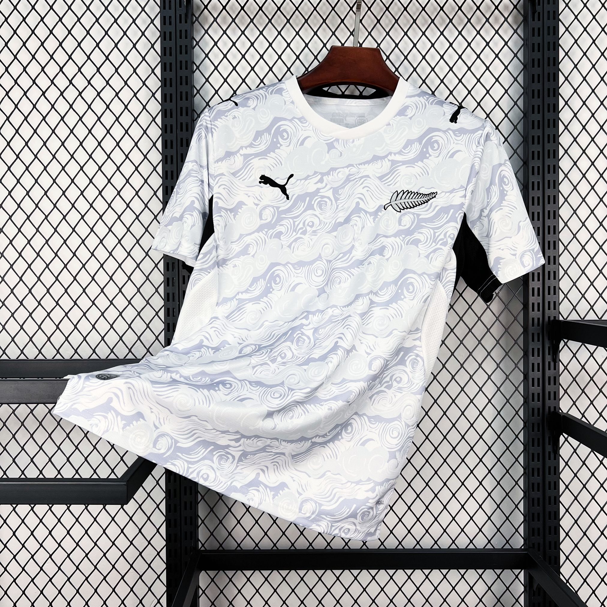 2026 Neuseeland Auswärts Fußballtrikot AAA Fan-Qualität