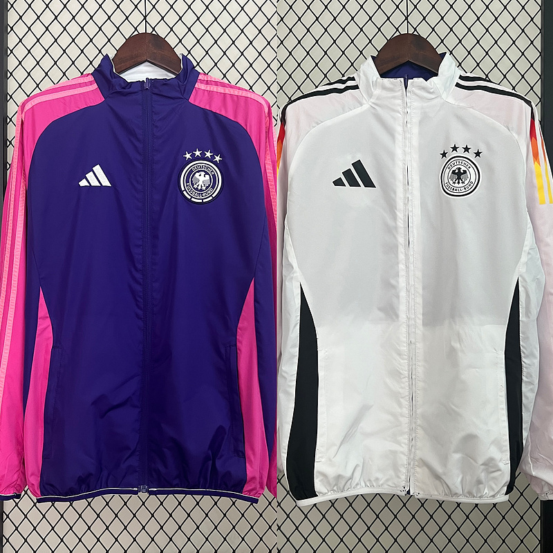 2024 Germany Reversible Windbreaker (red-white)Soccer Jersey AAA fan-grade