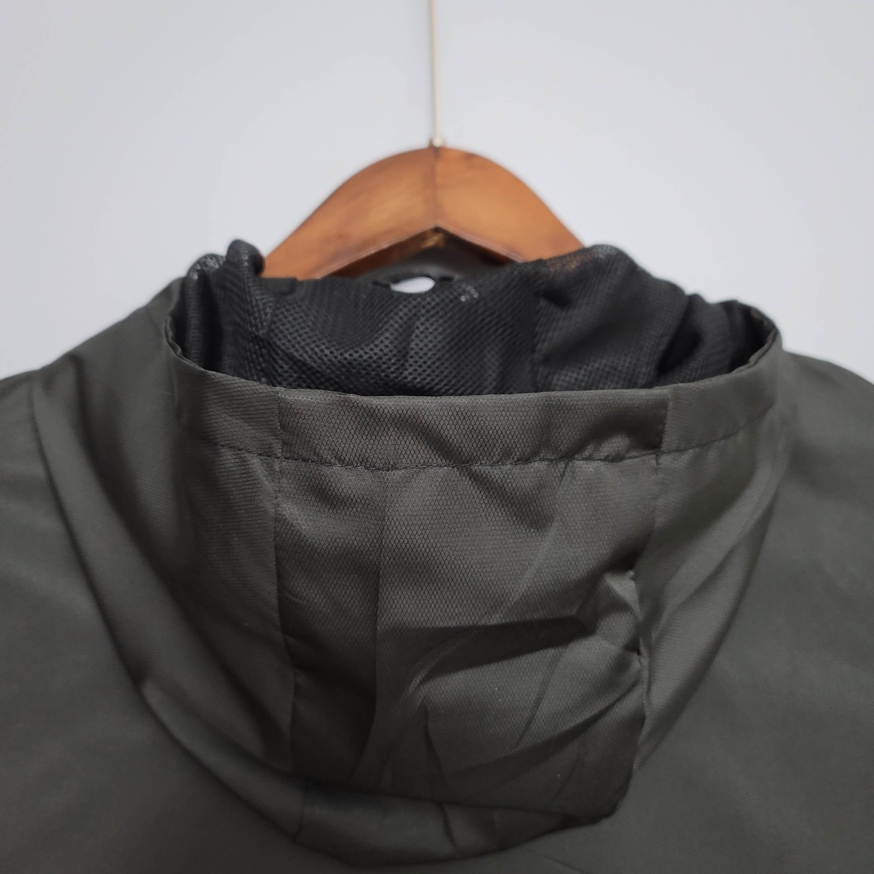 2021 Windbreaker Soccer Jersey Germany Black — view 7