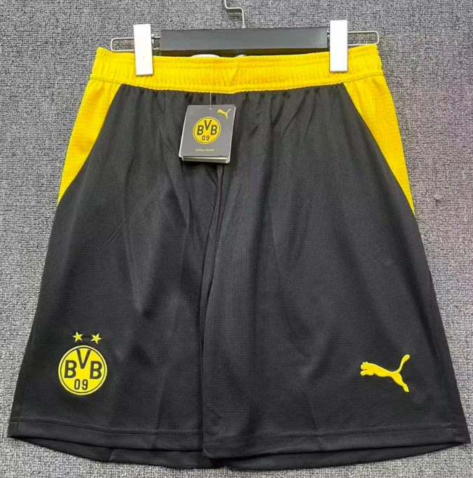 2026/2027 Dortmund Home Football Shorts 1:1 Thai Quality — main view